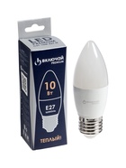 Лампа светодиодная Включай, С37, 10 Вт, E27, 950 лм, 3000K, IP20, свечение тёплое белое - Фото 1