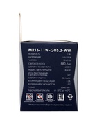 Лампа светодиодная Включай, MR16, 11 Вт, GU5.3, 880 лм, 6500K, IP20, свечение холодное белое - Фото 4