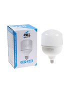 Лампа светодиодная VKL Electric, бочка, 65 Вт, E27, переходник Е40, 6175 лм, 6500K, IP20, 138×224 мм - фото 69173187