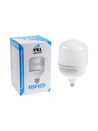 Лампа светодиодная VKL Electric, бочка, 80 Вт, E27, переходник Е40, 7600 лм, 6500K, IP20, 160×260 мм - Фото 1