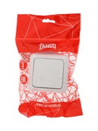 Выключатель одноклавишный TANGO, 10 А, 250 В, IP20, основание керамика, огнеупорный ABS-пластик - Фото 4