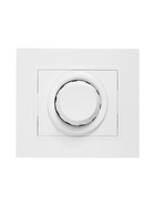 Диммер белый TANGO HOUSE, 250 В, IP20, скрытый монтаж, белый - Фото 2