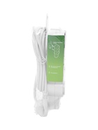 Удлинитель с выключателем, 3 розетки, 3 м, 10 А, 2200 Вт, ПВС 3×0.75 мм², с заземлением, белый - Фото 7