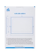 Прожектор светодиодный VKL Electric 200 Вт, 18 000 Лм, 6500 К, IP65, холодный белый свет, 220 В, чёрный - Фото 8