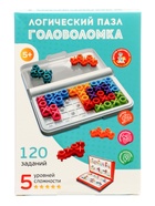 Головоломка «Логический пазл. Крестики-нолики» 120 заданий, 5+ - Фото 7