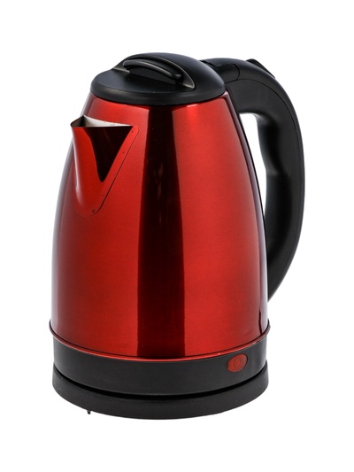УЦЕНКА Чайник электрический Luazon LSK-1804, металл, 1.8 л, 1500 Вт, красный