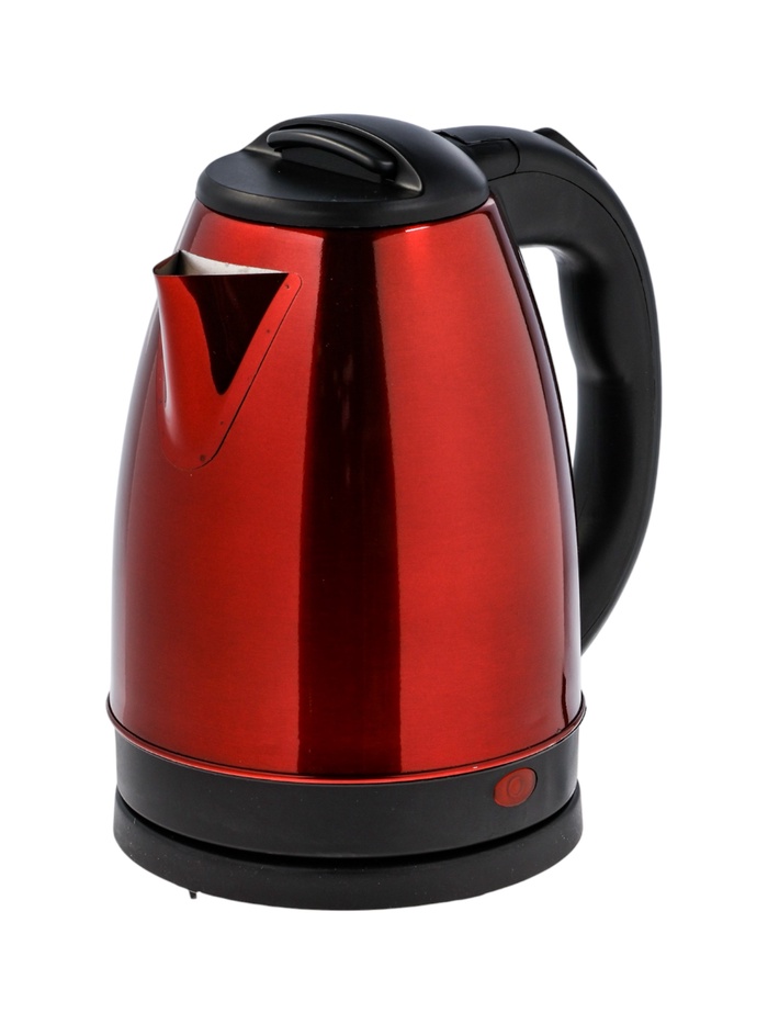 УЦЕНКА Чайник электрический Luazon LSK-1804, металл, 1.8 л, 1500 Вт, красный - Фото 1