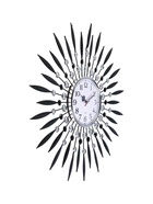 УЦЕНКА Часы настенные «Лучи-Перья», серия: Ажур, плавный ход, d=50 см, циферблат 14.5 см 10983232