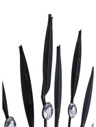 УЦЕНКА Часы настенные «Лучи-Перья», серия: Ажур, плавный ход, d=50 см, циферблат 14.5 см 10983232