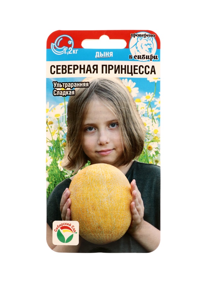 Семена Дыня Северная принцесса 7шт - Фото 1