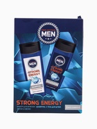 УЦЕНКА Подарочный набор для мужчин Strong Energy: гель для душа, 250 мл + шампунь, 250 мл - Фото 5