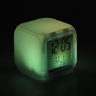 УЦЕНКА Часы - будильник Luazon LB-03, дата, температура, белый - Фото 4