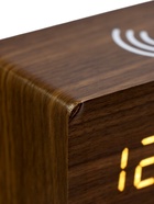 УЦЕНКА Часы электронные настольные, будильник «Цифра-ТЗ», термометр и беспроводная QI зарядка - Фото 2