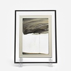 УЦЕНКА Песочные часы - картина «Аспро», 18×13 см, антистресс, песок чёрный 10983264