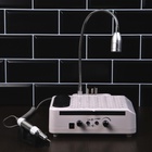 УЦЕНКА Аппарат для маникюра и педикюра Windigo LMH-04, 80 Вт, 35000 об/мин, лампа, ручка, белый 97 - Фото 2