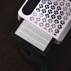 УЦЕНКА Аппарат для маникюра и педикюра Windigo LMH-04, 80 Вт, 35000 об/мин, лампа, ручка, белый 97 - Фото 8