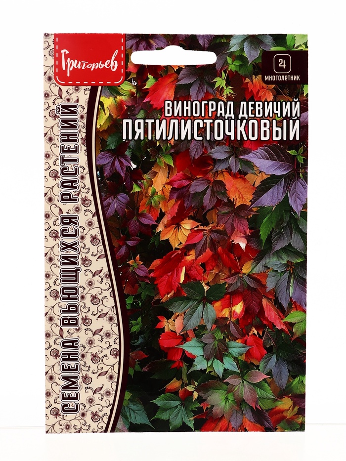 Семена Виноград Пятилисточковый девичий 5 шт. / 12.29 г. - Фото 1