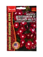 Семена цветов Катарантус Средиземноморский XP Burgundy Halo F1 (Mediterranean) 5шт.  12.29 г. 109673 - фото 809454572