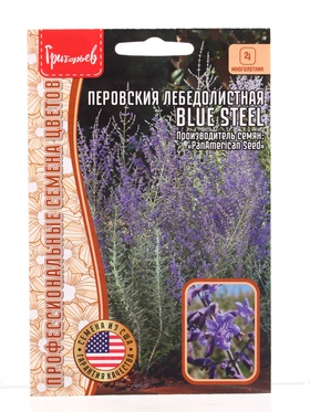 Семена цветов Перовския Blue Steel лебедолистная  3шт / НОВИНКА 12.29 г.