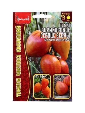 Семена Томат Абрикосовое Сердце Зебры (Coeur De Zebre Apricot)  10шт.  12.29 г.