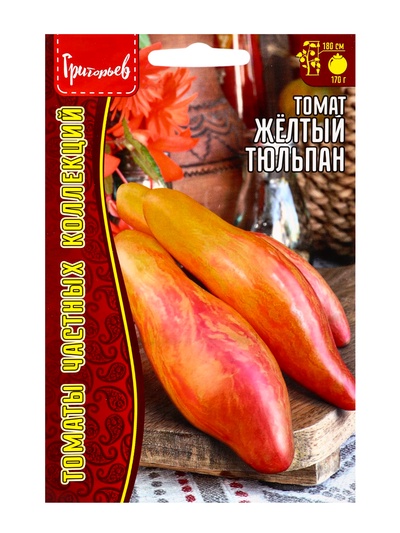 Семена Томат Жёлтый Тюльпан (Yellow Tulip) 5шт. 12.29 г.