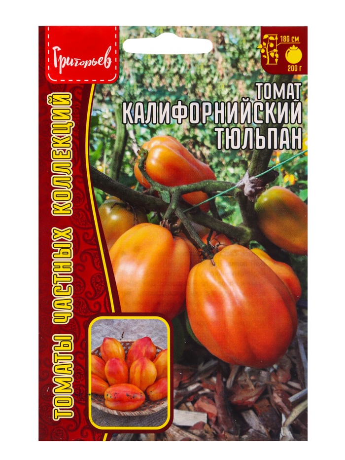 Семена Томат Калифорнийский Тюльпан  5шт.  12.30 г.