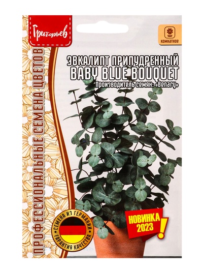 Семена Эвкалипт Baby Blue Bouquet припудренный 3шт. / НОВИНКА 12.29 г.