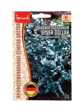 Семена Эвкалипт Silver Dollar пепельный   5шт.  12.29 г.