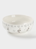 УЦЕНКА Салатник Доляна «Гуси» цвет белый 15.5×6 см - Фото 3