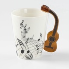 УЦЕНКА Кружка «Инструменты. Гитара», 350 мл, 12×9×11 см, коричневая - Фото 3
