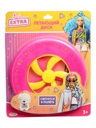 УЦЕНКА Тарелка летающая, фрисби "Барби" со светом и турбиной - Фото 2