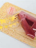 УЦЕНКА Свеча в торт на шпажке «‎Грань», цифра "4", 5 см, красная - Фото 3