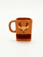 УЦЕНКА Кружка с отсеком для печенья «Олененок», 200 мл, без ложки - Фото 2