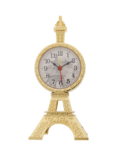 УЦЕНКА Часы - будильник настольные «Эйфелева башня», дискретный ход, d=6.5 см, 19×8.5 см, АА 1098354