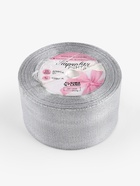 УЦЕНКА Лента парчовая 50мм*25±1ярд(23м±1м) серебряный АУ - Фото 11