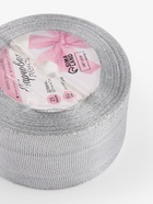 УЦЕНКА Лента парчовая 50 мм × 25 ±1ярд(23 м±1 м) серебряный АУ - Фото 12