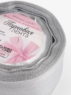 УЦЕНКА Лента парчовая 50мм*25±1ярд(23м±1м) серебряный АУ - Фото 9