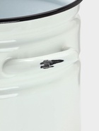 УЦЕНКА Кастрюля эмалированная, 12 л, d=26.5 см, без крышки, без декора, белая - Фото 2