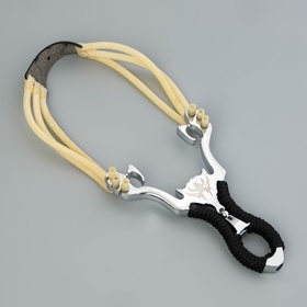 {{photo.Alt || photo.Description || 'УЦЕНКА Рогатка металлическая «Взгляд дракона» в текстильной оплётке, 17 см, чёрная'}}