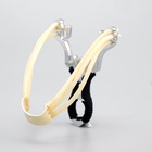 УЦЕНКА Рогатка металлическая «Взгляд дракона» в текстильной оплётке, 17 см, чёрная - Фото 5