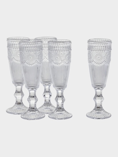 УЦЕНКА Набор бокалов для шампанского «Ларго», 160 мл, 5 шт., 6.7×20 см