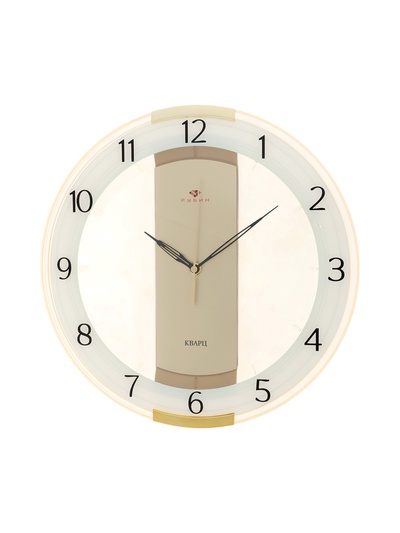 УЦЕНКА Часы настенные интерьерные «Полоса», бесшумные, d=34 см