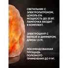 УЦЕНКА Солевая лампа Ergopower ER 501, 220 В, 15 Вт, 2-3 кг - Фото 9