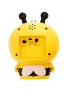 УЦЕНКА Часы - будильник настольные «Пчела» с подсветкой, циферблат 9×10.5 см, 13×17 см, АА - Фото 3