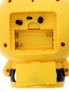 УЦЕНКА Часы - будильник настольные «Пчела» с подсветкой, циферблат 9×10.5 см, 13×17 см, АА - Фото 4