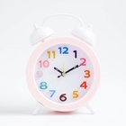 УЦЕНКА Часы настольные будильник детский «Гармония», циферблат d=10 см, 14×12.5 см 10983611
