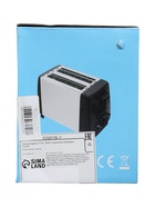 УЦЕНКА Тостер LT-03, 750 Вт, 6 режимов прожарки, 2 тоста, серебристый - Фото 9