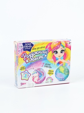 {{photo.Alt || photo.Description || 'УЦЕНКА ЭВРИКИ Набор для опытов «Делаем бомбочки для ванны »Радужный мост«'}}