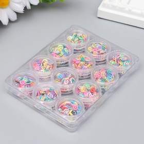 {{photo.Alt || photo.Description || 'УЦЕНКА Декор для творчества резина «Ассорти» набор 12 шт. d=0.6 см 2 гр= 1 баночка 1.8×9.5×12.5 см'}}