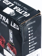 УЦЕНКА Автолампа светодиодная Н4, 72 Вт, 5000 Лм, 6500 К, IP65, набор 2 шт. - Фото 7